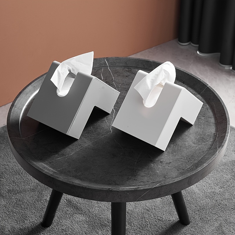 Desk Setup Minimalist - 1 Buah Kotak Tisu Kreatif Minimalis