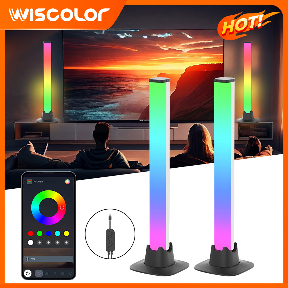 Desk Setup With Tv - Lampu LED RGB dengan Kontrol WIFI