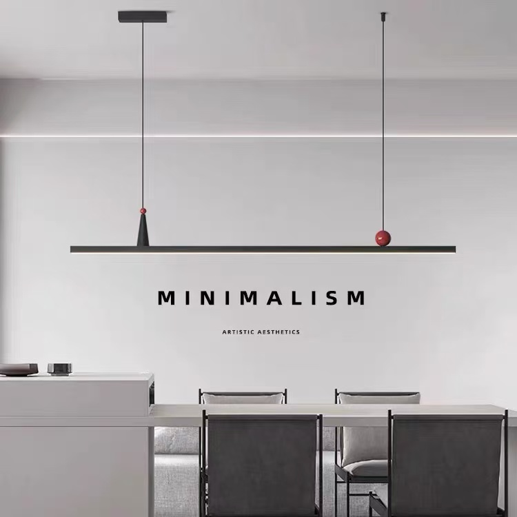 Desk Setup Minimalist - Lampu Gantung Restoran Kelas Atas Desainer,